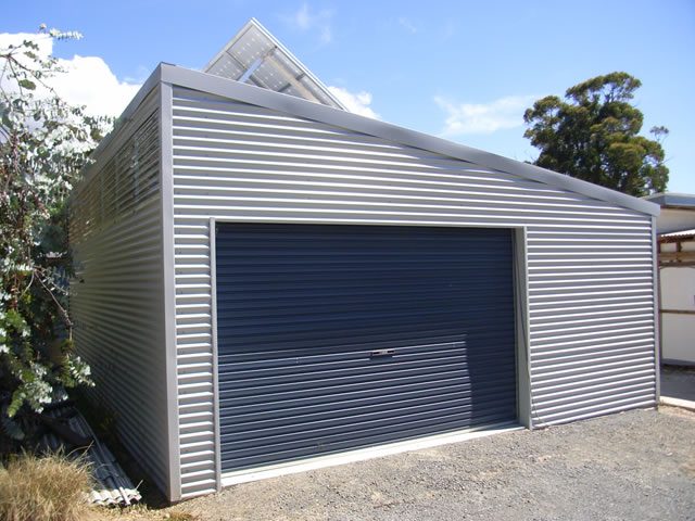 Shed Roof Garage Plans